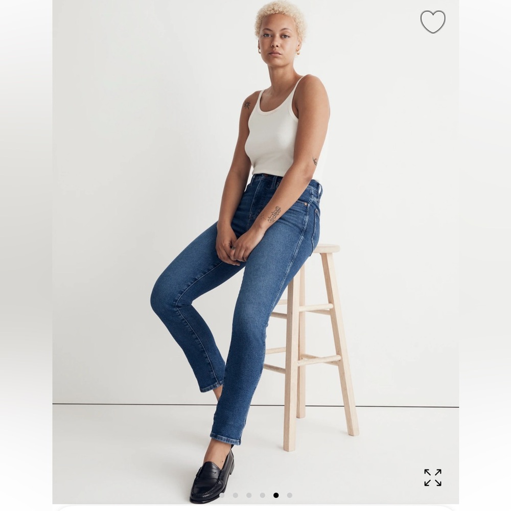 {Madewell} Curvy Stovepipe Jeans Size 26